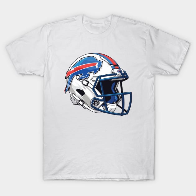 Buffalo Bills Helmet T-Shirt by vectrus